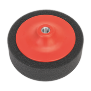 Sealey Buffing & Polishing Foam Head Ø150 x 50mm M14 x 2mm Black/Soft