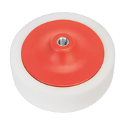 Sealey Buffing & Polishing Foam Head Ø150 x 50mm M14 x 2mm White/Dense