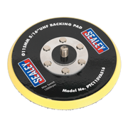 Sealey Hook-and-Loop Backing Pad Ø115mm 5/16"UNF