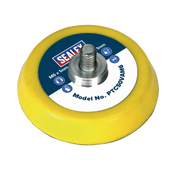 Sealey Hook-and-Loop Backing Pad Ø50mm M6 x 1mm