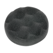 Sealey Buffing & Polishing Foam Head Hook-and-Loop Ø80 x 25mm Black/Soft