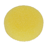 Sealey Buffing & Polishing Foam Head Hook-and-Loop Ø80 x 25mm Yellow/Coarse