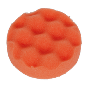 Sealey Buffing & Polishing Foam Head Hook-and-Loop Ø80 x 25mm Orange/Firm