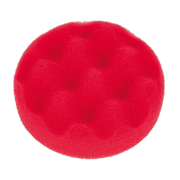 Sealey Buffing & Polishing Foam Head Hook-and-Loop Ø80 x 25mm Red/Ultra-Soft