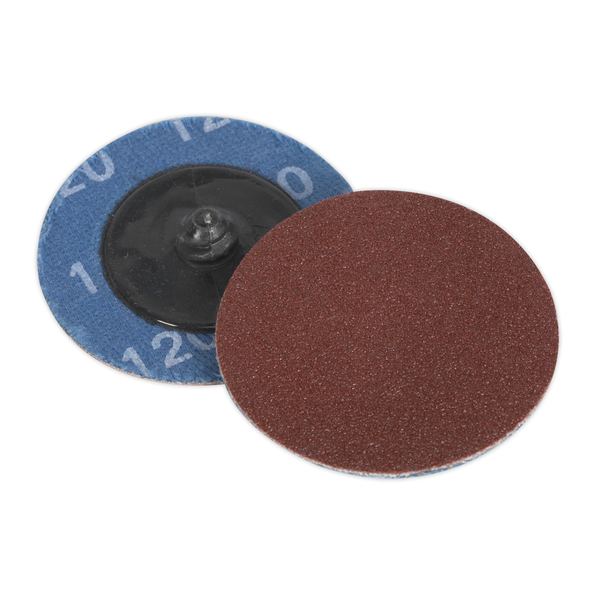 Sealey Quick-Change Sanding Disc Ø50mm 120Grit Pack of 10