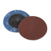 Sealey Quick-Change Sanding Disc Ø50mm 120Grit Pack of 10