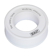 Sealey PTFE Thread Sealing Tape 12mm x 12m Pack of 10