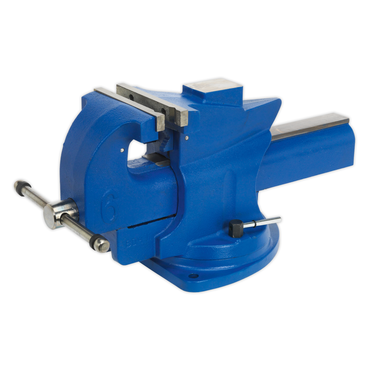 Sealey Vice 150mm Quick Action Swivel Base Cast Iron
