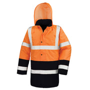 Result Core Motorway Two-Tone Safety Coat