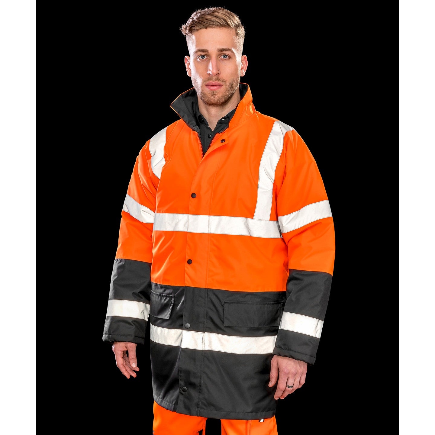 Result Core Motorway Two-Tone Safety Coat