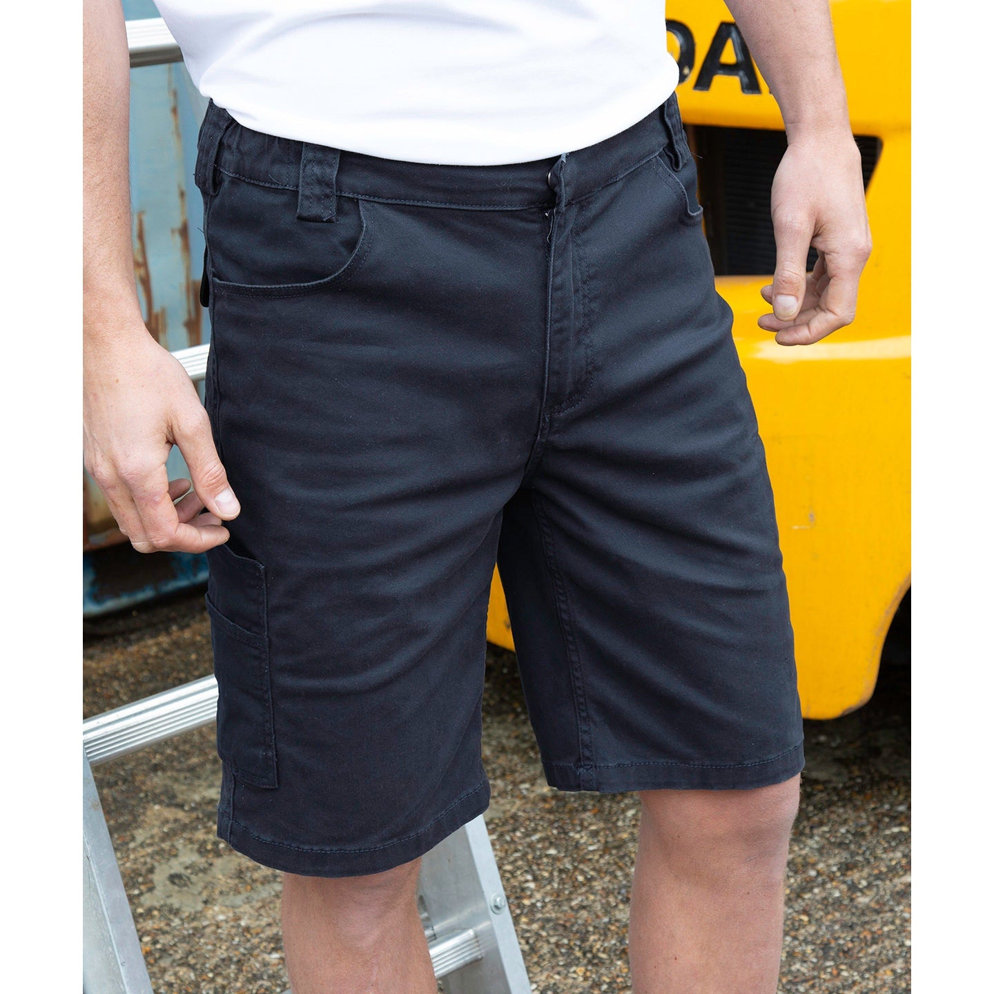 Result Workguard Super-Stretch Slim Chino Shorts