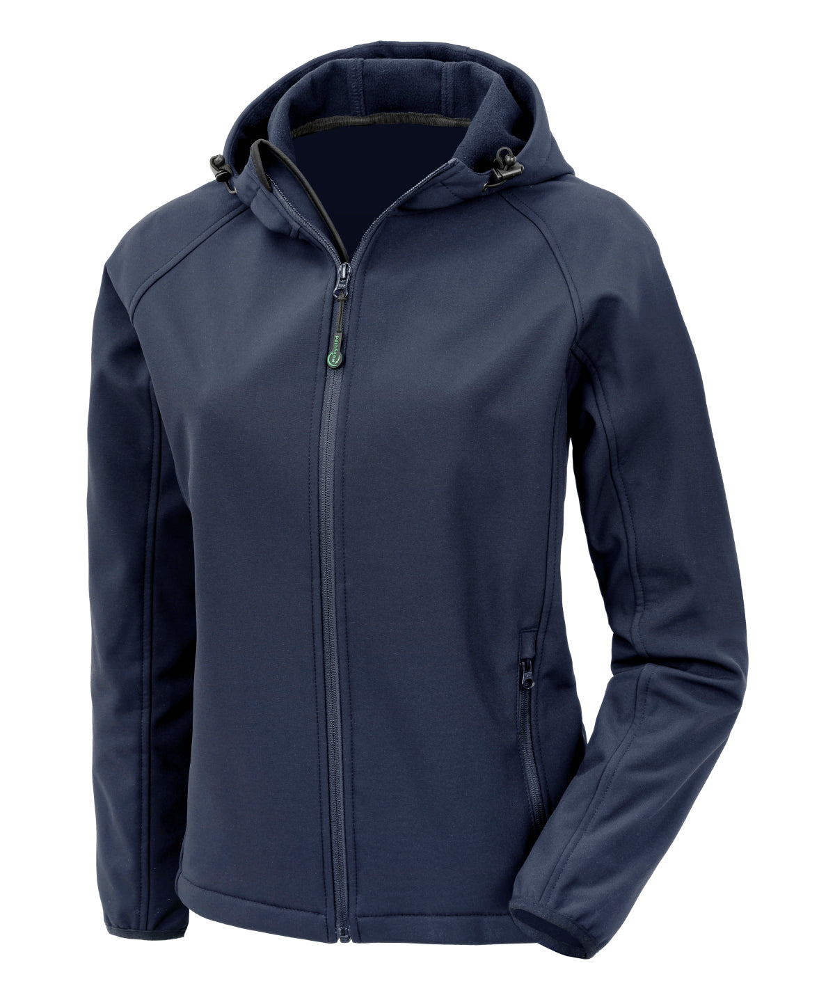 Result Genuine Recycled Women's Recycled 3-Layer Printable Hooded Softshell