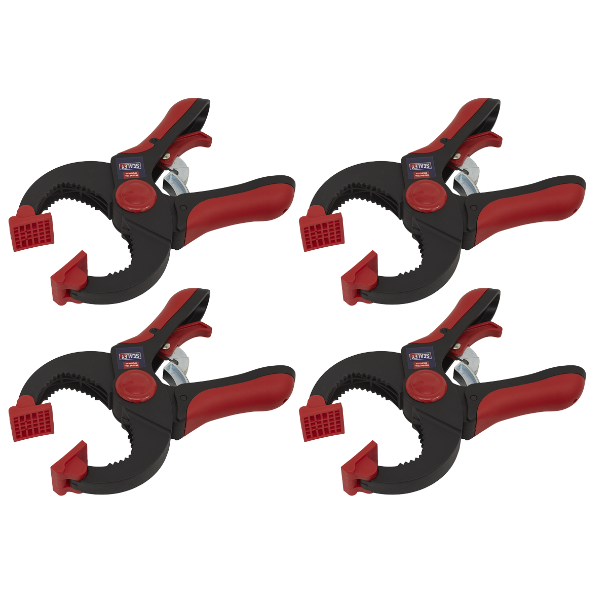 Sealey Ratchet Clamp 45mm 4pc Set