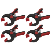 Sealey Ratchet Clamp 45mm 4pc Set