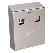 Sealey Cigarette Bin Wall-Mounting Stainless Steel