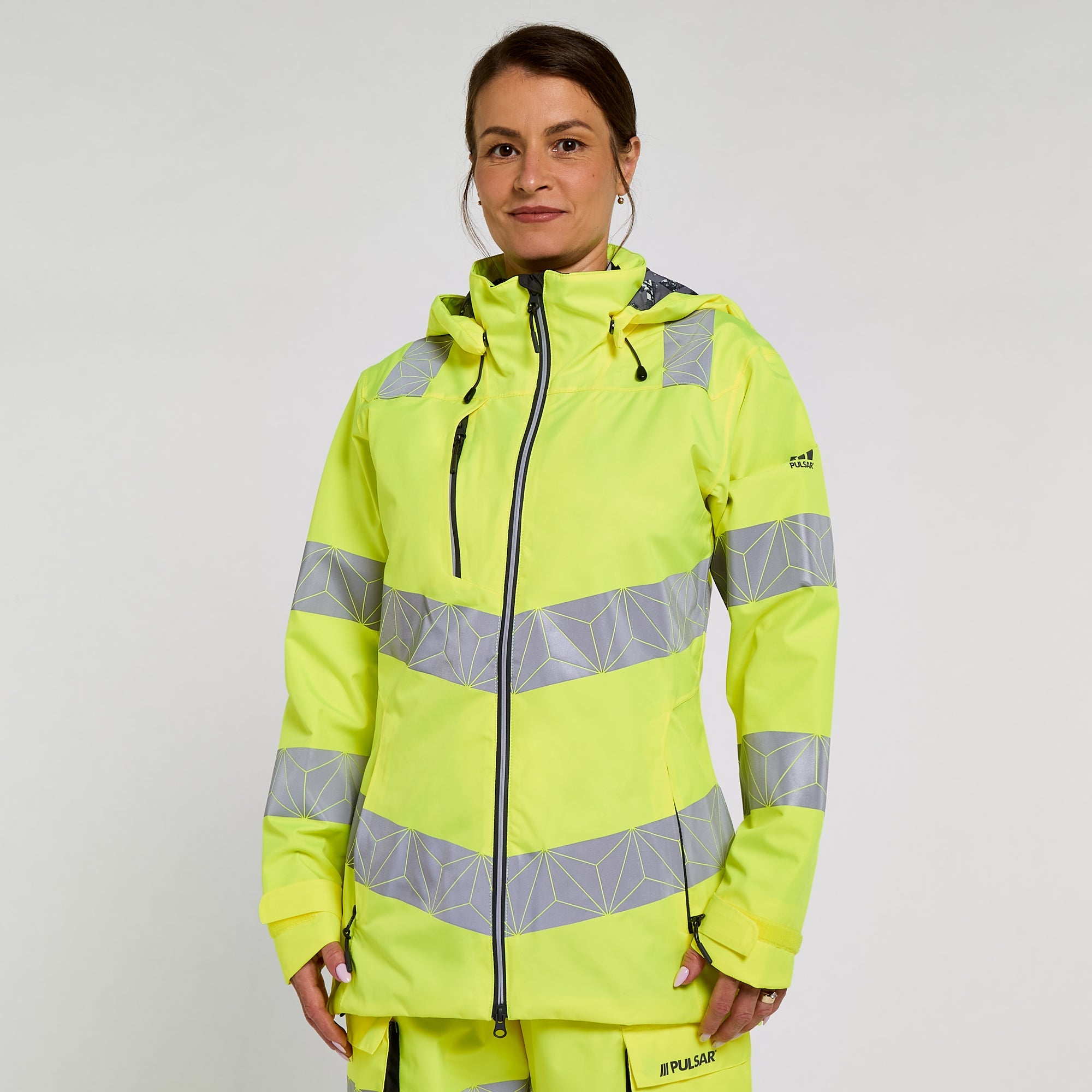 Pulsar Women's Shell Jacket Yellow REACT
