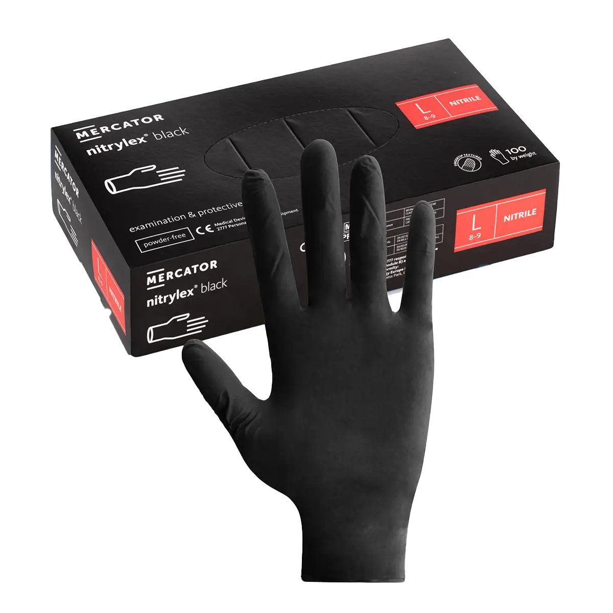 Predator Nitrylex Black Gloves