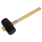 Sealey Rubber Mallet 1.75lb Black