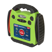 Sealey RoadStart® Emergency Jump Starter 12V 900 Peak Amps Hi-Vis Green