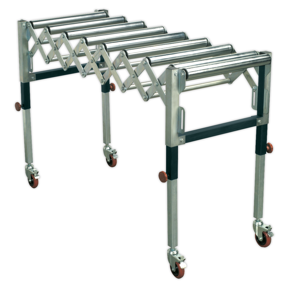 Sealey Adjustable Roller Stand 450-1300mm 130kg Capacity