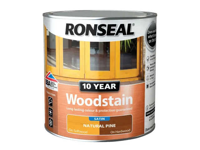 Ronseal 10 Year Woodstain Natural Pine 750ml