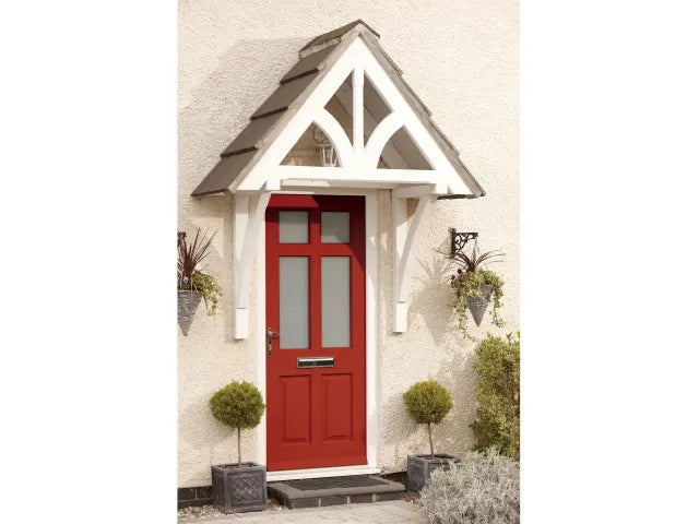 Ronseal 10 Year Weatherproof Wood Paint Royal Red Gloss 750ml