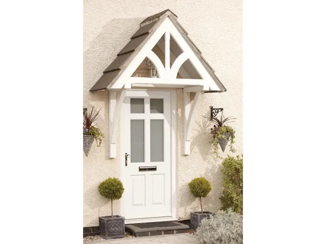 Ronseal 10 Year Weatherproof Wood Paint White Satin 2.5 litre