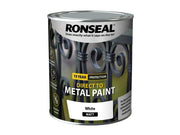 Ronseal Direct to Metal Paint White Matt 750ml