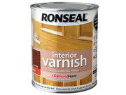 Ronseal Interior Varnish Quick Dry Gloss Dark Oak 750ml