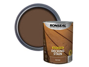 Ronseal Quick Drying Decking Stain Rich Teak 5 litre