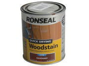 Ronseal Quick Drying Woodstain Satin Mahogany 750ml