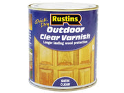 Rustins Exterior Varnish Satin 2.5 litre