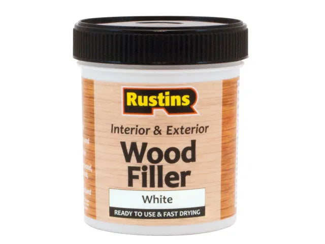 Rustins Acrylic Wood Filler White 250ml