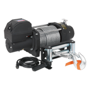 Sealey Recovery Winch 8180kg(18000lb)Line Pull 12V Industrial