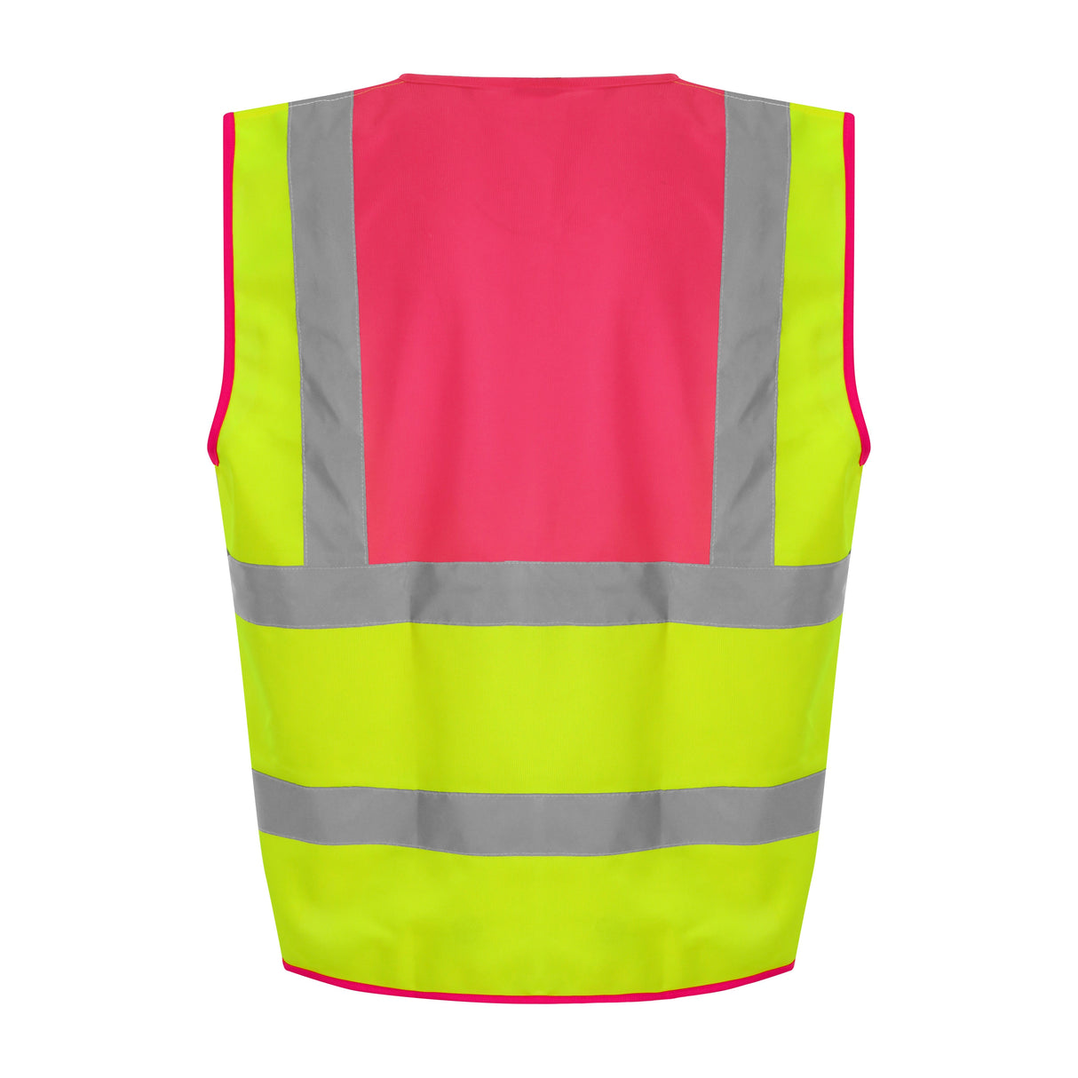 Prortx High Visibility Waistcoat - HV Yellow/Pink