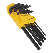 Sealey TRX-Star* Key Set 9pc Long S01095
