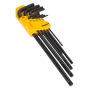Sealey TRX-Star* Key Set 9pc Extra-Long S01096