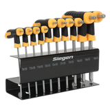 Sealey TRX-Star* Key Set 10pc T-Handle