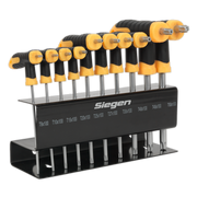Sealey TRX-Star* Key Set 10pc T-Handle