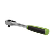Sealey Ratchet Wrench 1/4"Sq Drive Pear-Head Flip Reverse S01200