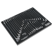 Sealey Combination Spanner Set 32pc - Metric/Imperial