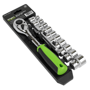 Sealey Socket Set 12pc 1/2"Sq Drive WallDrive® Metric
