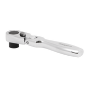 Sealey Micro Flexi-Head Ratchet Bit Driver 1/4"Hex