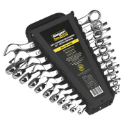 Sealey Combination Spanner Set 22pc Metric/Imperial