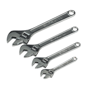 Sealey Adjustable Wrench Set 4pc 150, 200, 250 & 300mm