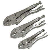 Sealey Locking Pliers Set 3pc