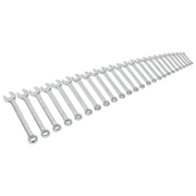 Sealey Combination Spanner Set 25pc Metric S0564