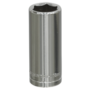 Sealey WallDrive® Socket 18mm Deep 3/8"Sq Drive S0596