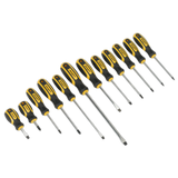 Sealey Soft Grip Screwdriver Set 12pc