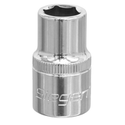 Sealey WallDrive® Socket 12mm 1/2"Sq Drive S0650